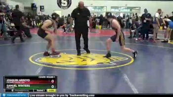 132 lbs Champ. Round 1 - Joaquin Arroyo, Calvary Chapel (sa) vs Samuel Winters, Millikan