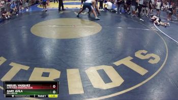 288 lbs Quarterfinal - Gary Avila, Bullard HS vs Miguel Vasquez, Elite Force Wrestling Club