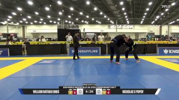 Nicholas S Popov vs William Nathan Ennis 2026 World Master IBJJF Jiu-Jitsu Championship