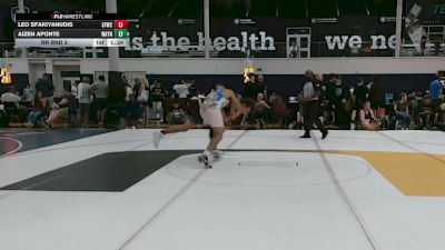 154 lbs Rr Rnd 3 - Leo Sfakiyanudis, Sly Fox Black - HSC vs Aizen Aponte, Wayne Danger - HSC