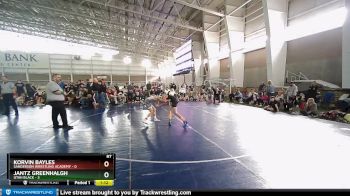 87 lbs Semis & Wb (16 Team) - Korvin Bayles, Sanderson Wrestling Academy vs Jantz Greenhalgh, Utah Black