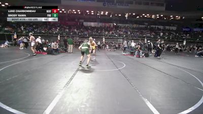 152 lbs Round Of 16 - Luke Charbonneau, North Hunterdon vs Brody Rawa, Pinelands Wrestling Club