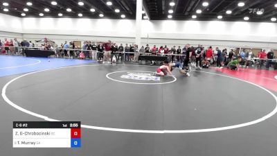 126 lbs C-8 #2 - Zachary Gomer-Chrobocinski, South Carolina vs Ty Murray, Georgia