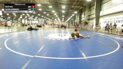 145 lbs Rr Rnd 3 - Zach Hill, Camp Reynolds vs Jacob Harrison, Great Bridge Wrestling Club