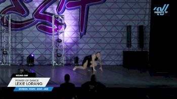Power of Dance - Lexie Lorang [2025 Youth - Solo - Jazz Day] 2025 DanceFest Grand Nationals