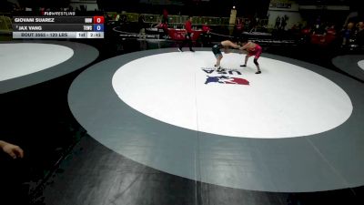 120 lbs Semis - Giovani Suarez, Rough House Wrestling vs Jax Vang, The Empire Wrestling Club