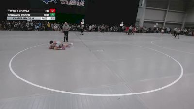 126 lbs Champ. Rd Of 64 - Benjamin Rosen, Big Game Wrestling Club vs Wyatt Chavez, Elevate Wrestling Club