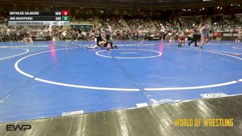 88 lbs Quarterfinal - Brynlee Gilmore, Neighborhood Wrestling Club vs Jre Whitford, Sanderson Wrestling Academy