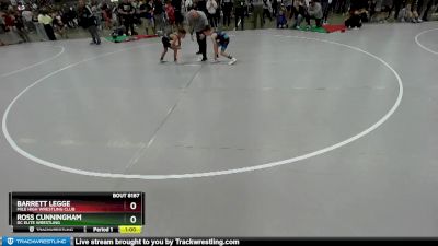 67 lbs Cons. Round 2 - Barrett Legge, Mile High Wrestling Club vs Ross Cunningham, DC Elite Wrestling