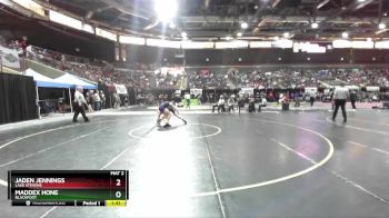 145 lbs Champ. Round 1 - Jaden Jennings, Lake Stevens vs Maddex Hone, Blackfoot