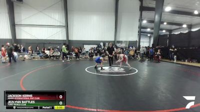 105 lbs Cons. Semi - Jackson Kerns, Askeo International Mat Club vs Jezlynn Battles, Toro World Club