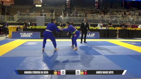 Amber Marie Boyd vs Amanda Ferreira Da Silva 2025 Pan Jiu Jitsu IBJJF Championship
