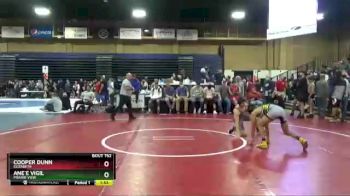 113 lbs Quarterfinal - Cooper Dunn, Elizabeth vs Ane`e Vigil, Prairie View