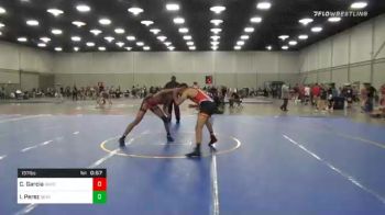 157 lbs Consi Of 8 #2 - Carlos Garcia, Oakdale Youth Wrestling Club vs Isael Perez, Beat The Streets Providence
