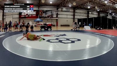 87 kg Cons. Round 3 - Efren Arizmendez, Life U Club Lucha Wrestling vs Desmond McLaughlin, Castleton RTC