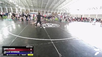 120 lbs Cons. Round 2 - Emma Parker, UT vs Delilah Governor, WA