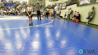 52 lbs Consi Of 4 - Broox Wilkerson, Carl Albert vs Maddox Sacco, Lone Grove Takedown Club