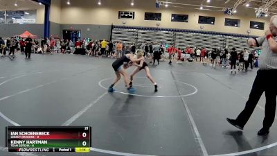 76 lbs Round 2 (4 Team) - Kenny Hartman, Team Gotcha vs Ian Schoenebeck, Legacy Dragons