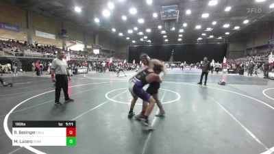 190 lbs Rr Rnd 3 - Ryland Basinger, Columbine Wrestling vs Marcus Lucero, Duran Elite