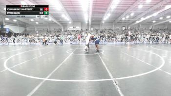 220 lbs Rr Rnd 3 - John Garay Martinez, The Asylum Red vs Evan Gavin, Blue Shell Wrestling Club