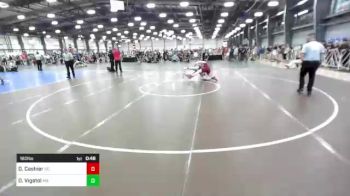 160 lbs Consi Of 32 #1 - Dawson Cashier, SC vs Dylan Vigstol, MA