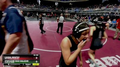 6A 126 lbs Cons. Round 1 - Lianna Benitez, San Antonio Churchill vs Stephanie Diaz-Salazar, Langham Creek