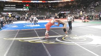 Quarterfinal - Chance Bailey, Holdrege vs Daylon Adams, Scottsbluff