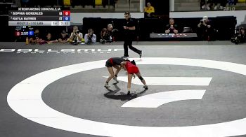 110 lbs Wno - Sophia Gonzales, California vs Kayla Batres, Connecticut