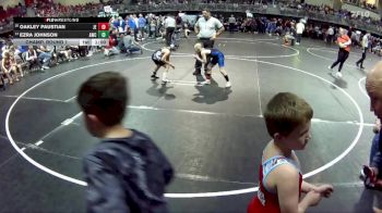 75 lbs Champ. Round 1 - Ezra Johnson, Alliance Wrestling Club vs Oakley Paustian, Junior Eagles