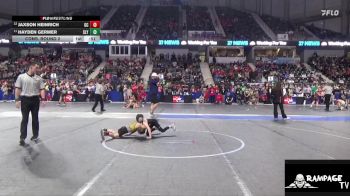 55 lbs Cons. Round 2 - Hayden Germer, Slyfox vs Jaxson Heinrich, Garden City