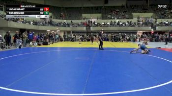 110 lbs Quarterfinal - Logan Grant, LAW vs Gus Helming, Tomah Youth Wrestling