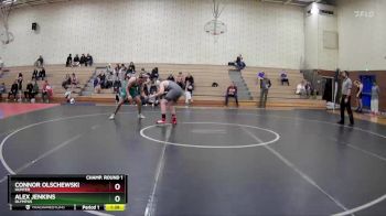 190 lbs Champ. Round 1 - Connor Olschewski, Hunter vs Alex Jenkins, Olympus