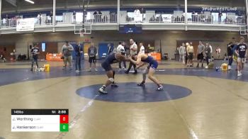 Consolation - John Worthing, Clarion-Unattached vs Jalin Hankerson, Clarion