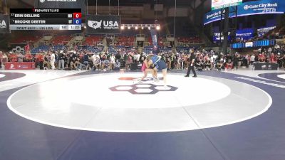 135 lbs Cons. Quarters - Erin Delling, MO vs Brooke Deeter, UT