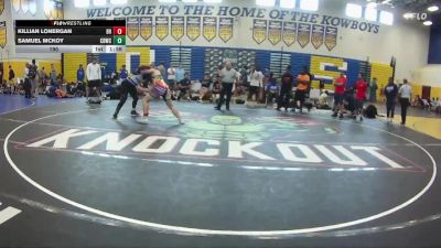 190 lbs Round 2 (8 Team) - Killian Lonergan, Black Hive vs Samuel McKoy, Cocoa Beach WC