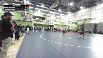 138 lbs Champ. Round 1 - Connor Kang, Palisades vs Omar Delgado, SAN PEDRO