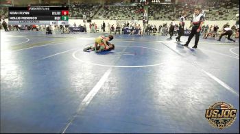 70 lbs Consolation - Koah Flynn, Bridge Creek Youth Wrestling vs Hollis Federico, Muskogee Rougher Youth Wrestling