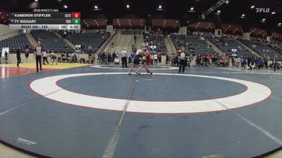 133 lbs Cons. Round 5 - Kameron Stiffler, Cumberland (Tenn.) vs Ty Biggart, Rochester University