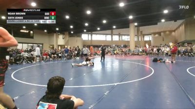 120 lbs Round 2 Champ & Wb (32 Team) - Noah Brown, Guerilla WC vs Seth Jones, VSUS Athletics RTC