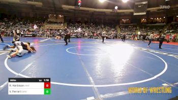 88 lbs Round Of 16 - Rivers Harbison, Unattached vs Vinny Ferrari, Cardinal Wrestling Club