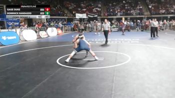 D 2 150 lbs Cons. Round 3 - Gage Duke, Archbishop Hannan vs Dominick Randazzo, Archbishop Shaw