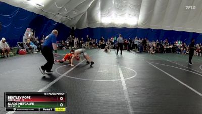 76 lbs Finals (2 Team) - Slade Metcalfe, Silo WC vs Bentley Pope, WEG3 Black