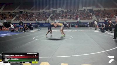 D3-150 lbs Quarterfinal - Nathaniel Gallardo, Sahuarita Hs vs Israel Orozco, Tempe