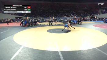 6A Boys 120 lbs Cons. Round 3 - Miguel Elenes, Westview Boys vs Gavin Lehman, Grant Boys