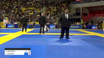 ERICA SANTANA vs LAURIANE CLARICE DOS SANTOS MEND 2019 World Jiu-Jitsu IBJJF Championship