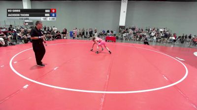 113 lbs Bo Gibbs, Ohio Scarlet FS vs Jackson Thorn, Minnesota Blue