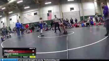 119 lbs Round 5 (6 Team) - Leo Lopez, G.I. Grapplers Gold vs Taggart Marco, Jr Titans