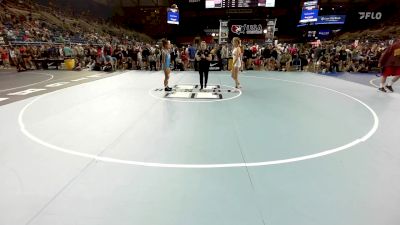 110 lbs Cons 32 #1 - Mia Skinner, OH vs Olivia Sackor, MN