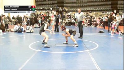 100 lbs Rr Rnd 1 - Maya Sylvester, Bayside Baddies - Girls vs Avery Obrien, Triumph Trained - Girls
