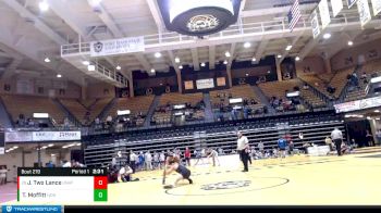 157 lbs Cons. Round 3 - Jaden Two Lance, Unattached vs Tj Moffitt, Northeastern Junior College